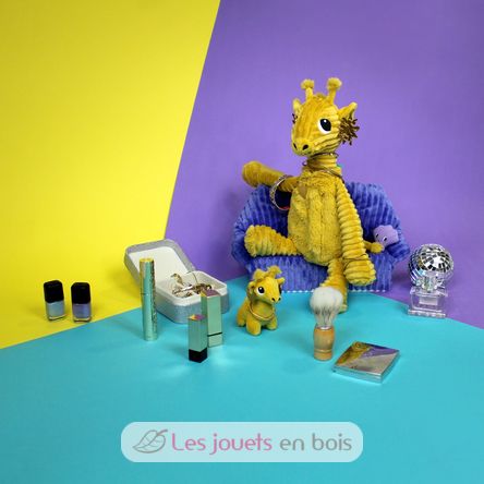Giraffe plush toy mother and her baby DE76230 Les Déglingos 3