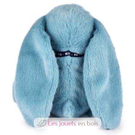 Méloé Rabbit Plush Toy 37cm - Blue lagoon MA0266 Maïlou Tradition 3
