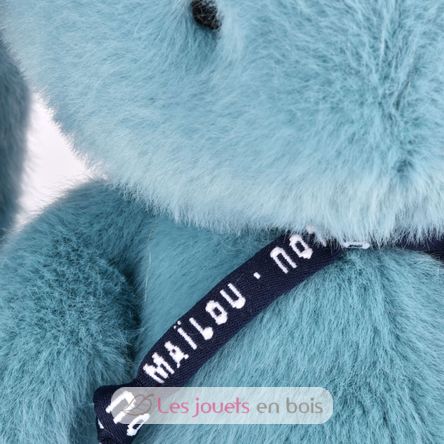 Méloé Rabbit Plush Toy 37cm - Blue lagoon MA0266 Maïlou Tradition 6