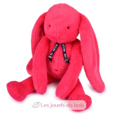 Méloé Rabbit Plush Toy 37cm - Fuchsia Peps MA0330 Maïlou Tradition 1