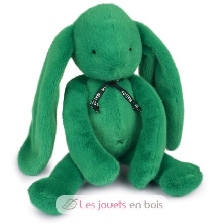 Méloé Rabbit Plush Toy 37cm - Meadow green MA0326 Maïlou Tradition 2
