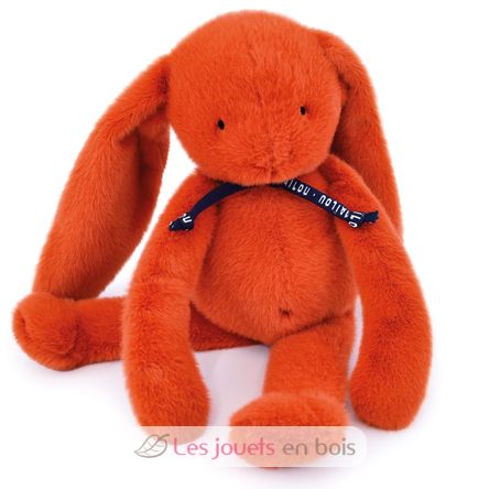 Méloé Rabbit Plush Toy 37cm - Pumpkin MA0038 Maïlou Tradition 1