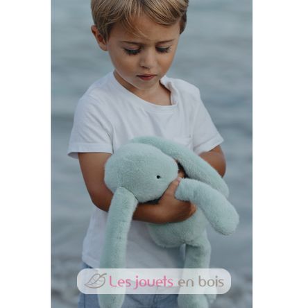 Méloé Rabbit Plush Toy 37cm - Sage green MA0035 Maïlou Tradition 3