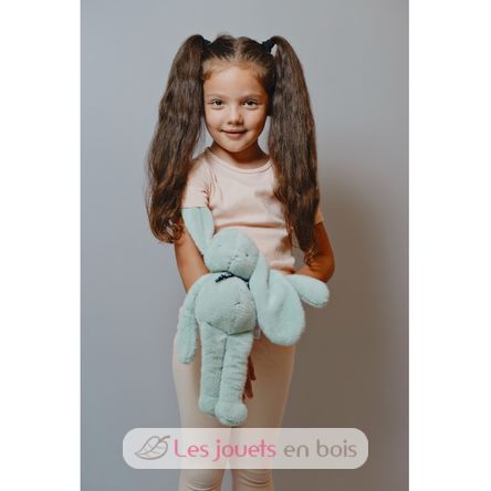 Méloé Rabbit Plush Toy 37cm - Sage green MA0035 Maïlou Tradition 2