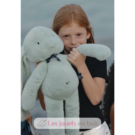 Méloé Rabbit Plush Toy sage green 56cm MA0039 Maïlou Tradition 4
