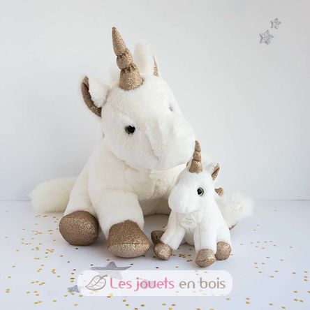 Gold Unicorn Plush 45 cm HO2769 Histoire d'Ours 2