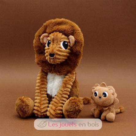 Lion plush toy dad and his baby DE76210 Les Déglingos 8