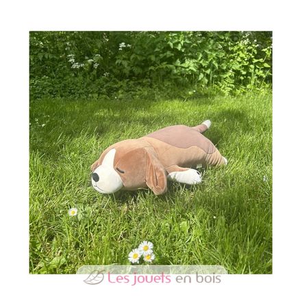 Hug pillow Vick the brown dog 54 cm NE-48904-37 Nemu Nemu 4