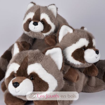 Weighted Brown Raccoon Plush 32 cm HO3303 Histoire d'Ours 2
