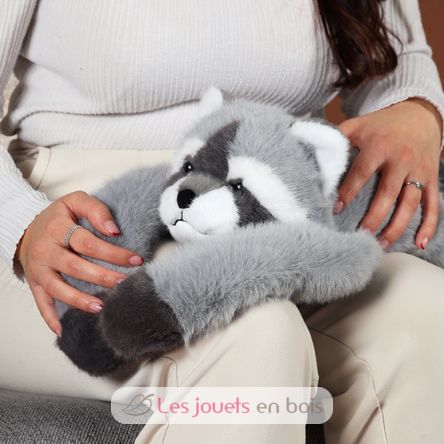 Weighted Gray Raccoon Plush 50 cm HO3395 Histoire d'Ours 2