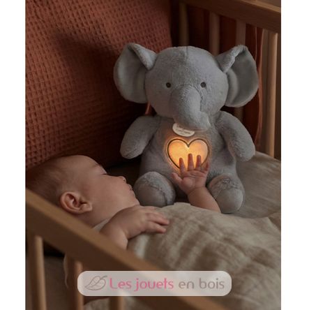 Plush elephant with breathing effect DC4683 Doudou et Compagnie 5
