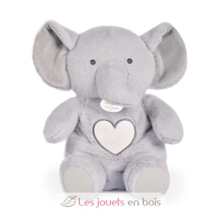 Plush elephant with breathing effect DC4683 Doudou et Compagnie 1