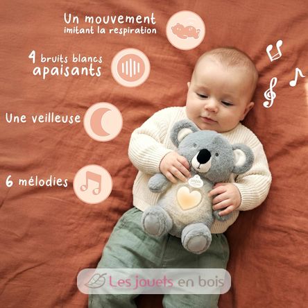 Plush koala with breathing effect DC4682 Doudou et Compagnie 3