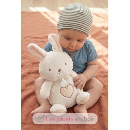 Plush rabbit with breathing effect DC4685 Doudou et Compagnie 2