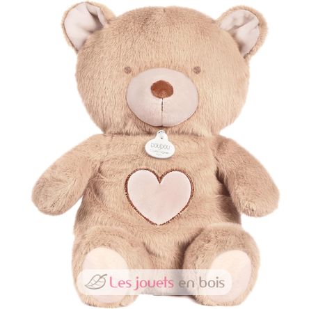 Plush bear with breathing effect DC4684 Doudou et Compagnie 1