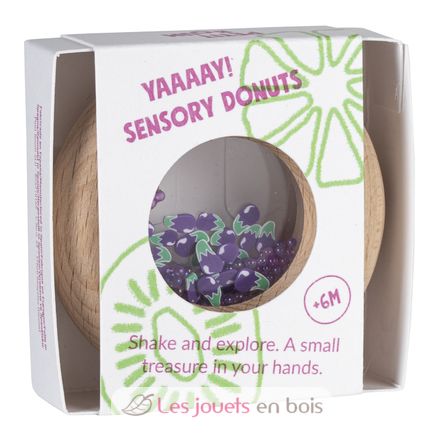 Sensory donut Eggplants PB85764 Petit Boum 2