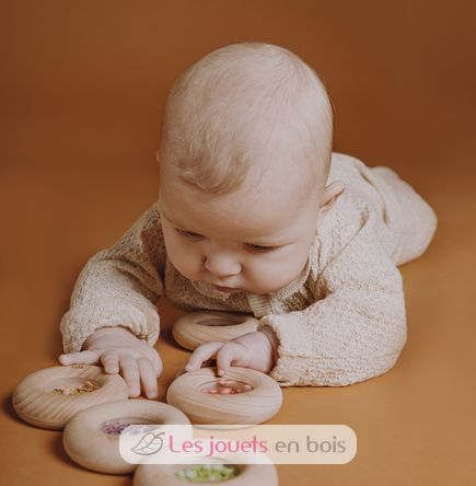 Sensory donut Eggplants PB85764 Petit Boum 4