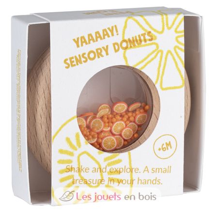 Sensory donut Oranges PB85762 Petit Boum 2