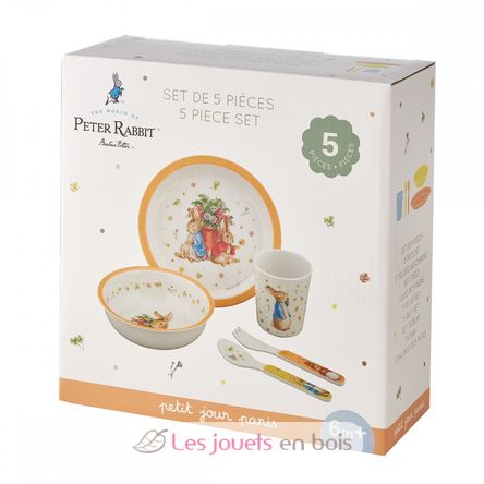 5-pieces set Peter Rabbit orange PJ-BP701T Petit Jour 3