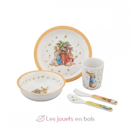 5-pieces set Peter Rabbit orange PJ-BP701T Petit Jour 1