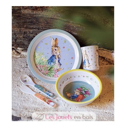 5-pieces set Peter Rabbit green PJ-BP701BT Petit Jour 2