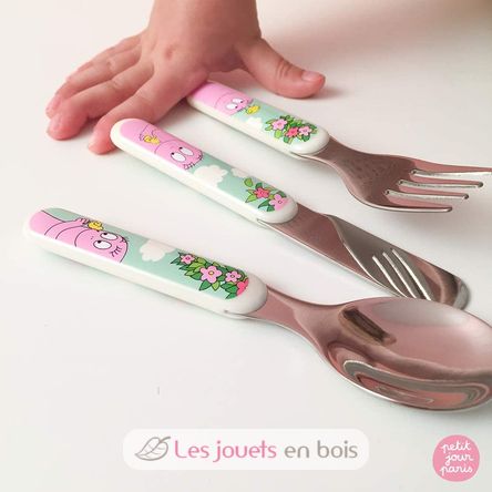 Learning cutlery set Barbapapa PJ-BA903H Petit Jour 3