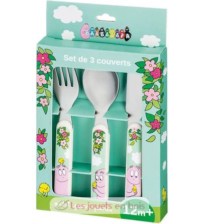 Learning cutlery set Barbapapa PJ-BA903H Petit Jour 2