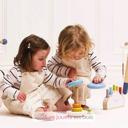 Rainbow stacker in wood TV-PL011 Le Toy Van 2