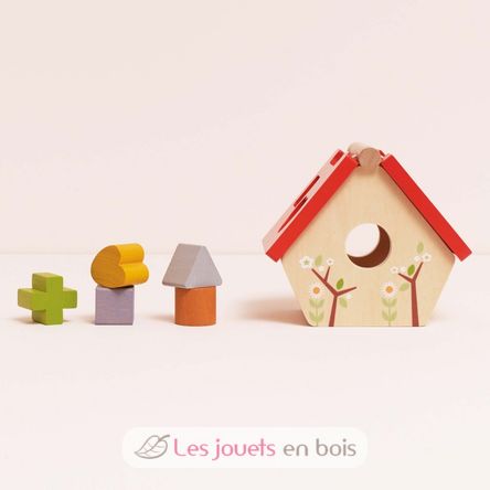 My little bird house Shape sorter LTV-PL085 Le Toy Van 2