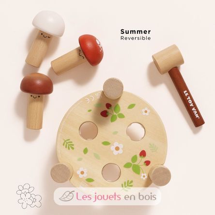 Hammer game " Mr mushrooms" LTV-PL092 Le Toy Van 3