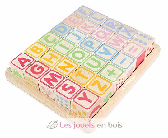 ABC wooden blocks LTV-PL101 Le Toy Van 1