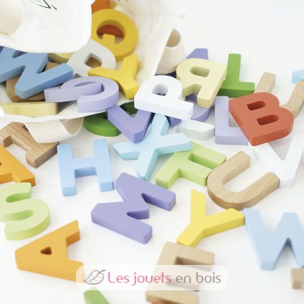 Wooden Alphabet Set and Bag TV-PL143 Le Toy Van 6