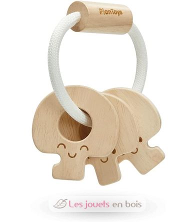 Rattle Key, natural PT5267 Plan Toys, The green company 1