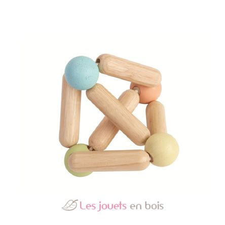 Rattle triangle pastel PT5256 Plan Toys, The green company 4