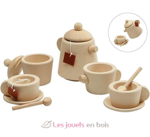 Tea service - natural PT3616 Plan Toys, The green company 2