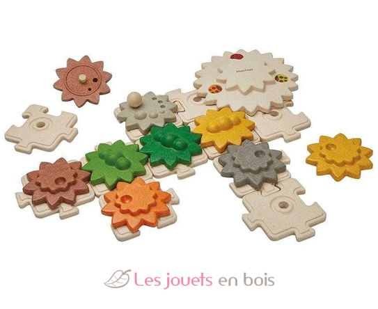Gear puzzles PT5394 Plan Toys, The green company 3