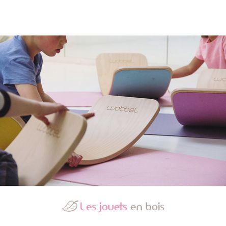 Wobbel Original balance board - Felt Raspberry WO-OR-RASPBERRY Wobbel 3