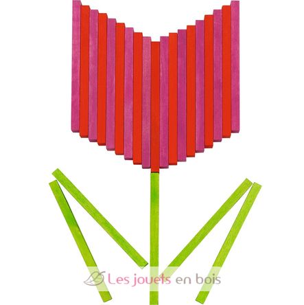 Colourful building blocks GK58470 Goki 6