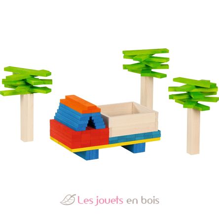 Colourful building blocks GK58470 Goki 3