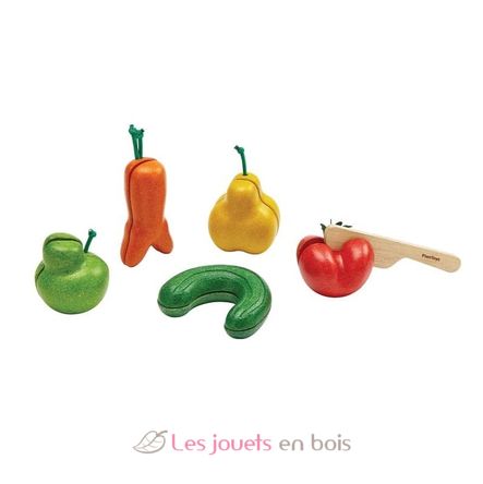 ugly fruits and vegetables PT3495 Plan Toys, The green company 2