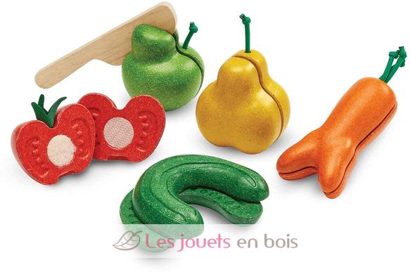 ugly fruits and vegetables PT3495 Plan Toys, The green company 1