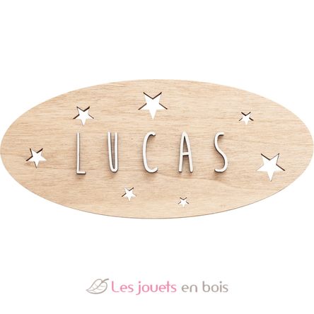 Customizable decorative sign - Stars VI-PL47 Vintiun 1