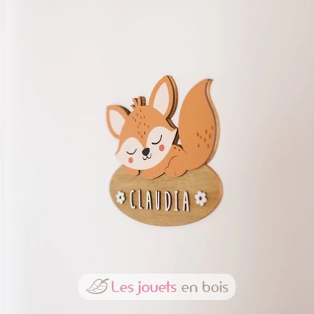 Customizable door sign Fox VI-PLP01 Vintiun 3