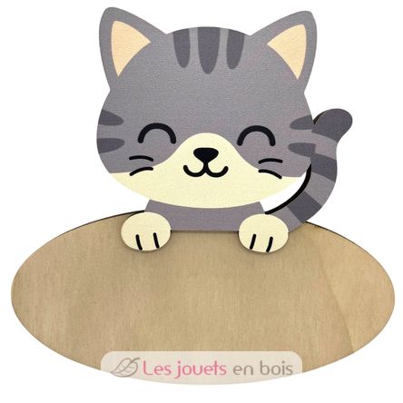 Customizable door sign Cat VI-PLP18 Vintiun 1