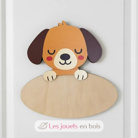 Customizable door sign Dog VI-PLP19 Vintiun 4