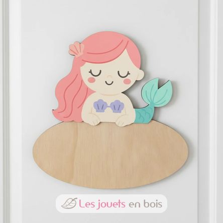 Customizable door sign Mermaid VI-PLP24 Vintiun 4
