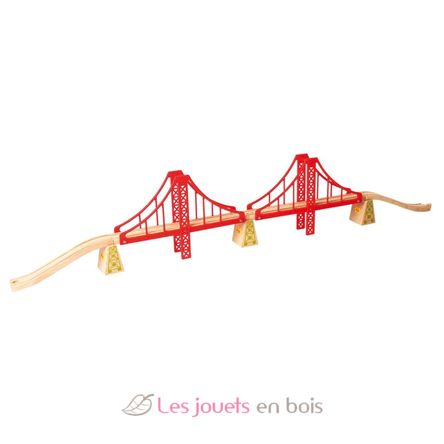 Double Suspension Bridge BJT136 Bigjigs Toys 1