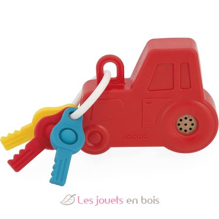 Sound and light tractor keychain J03331 Janod 3