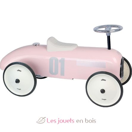 Ride-on vehicle soft pink V1127 Vilac 1