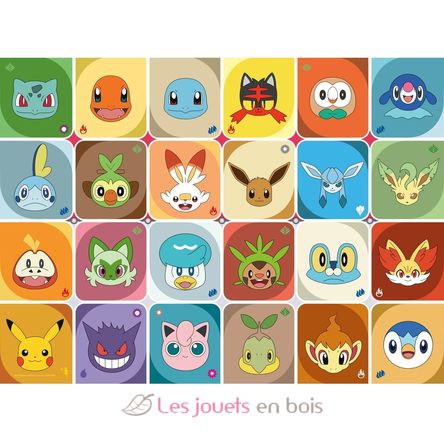 Puzzle Pokemon Faces 100 pcs XXL RAV12004320 Ravensburger 2